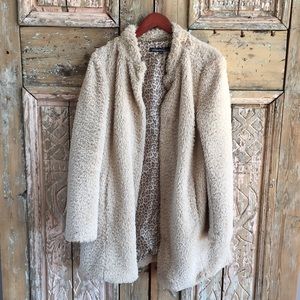 Kenneth Cole Faux Fur Coat